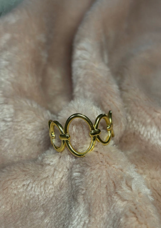Ovale Golden Ring